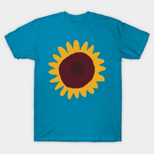 Minimal Flower Abstract T-Shirt